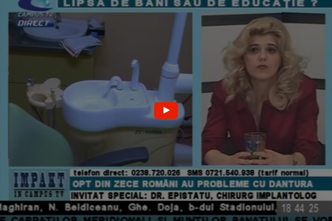 Despre problemele dentare ale romanilor cu dr. Mirela Negoita la Campus TV-probleme dentare 2 final.png